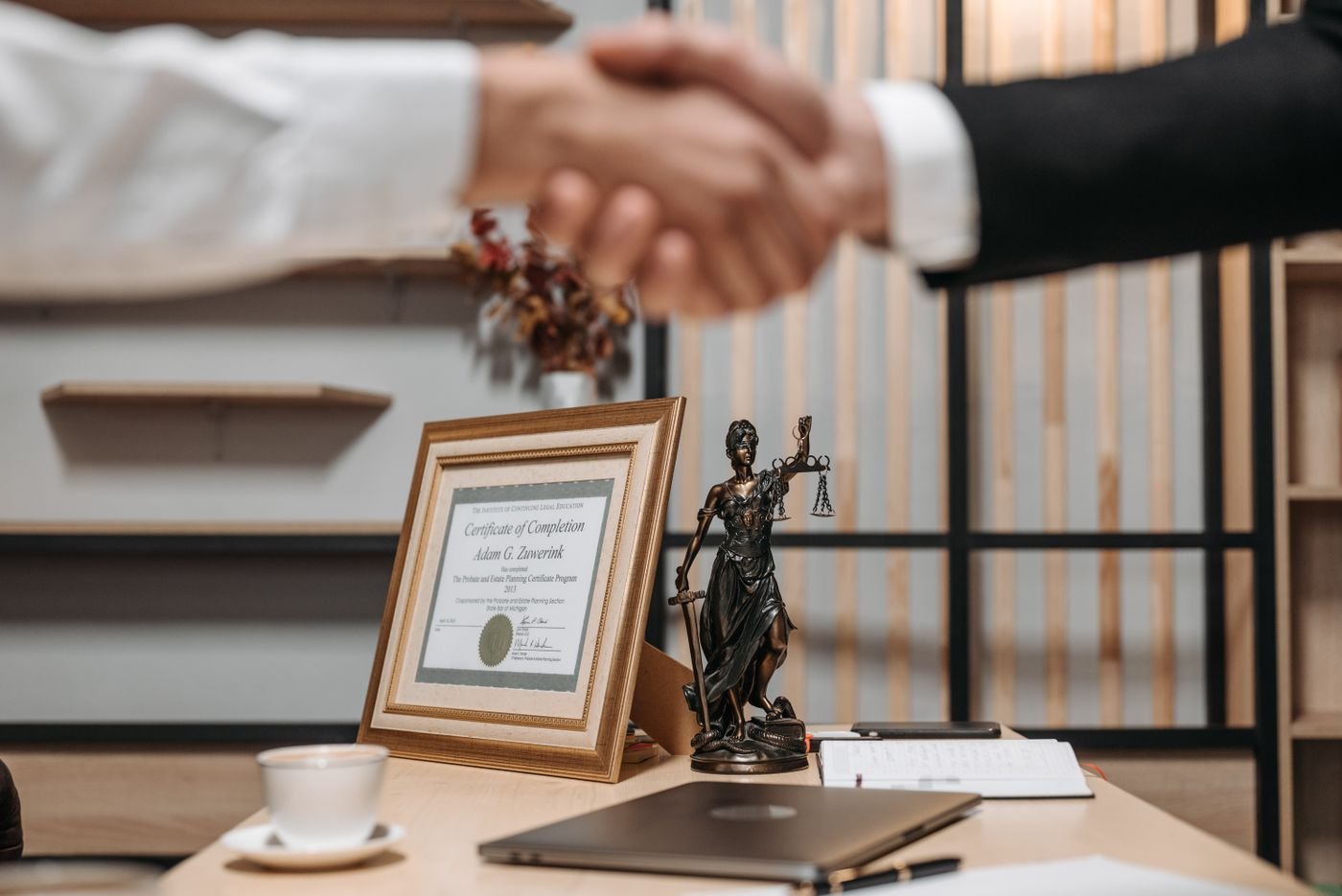 Consultation at the Mark Smith Law Firm offices